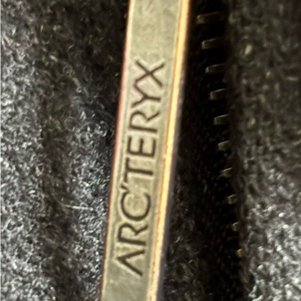 Archive Arc'teryx Diplomat Jacket Made in Canada Wool Fleece Black M - Picture 9 of 10